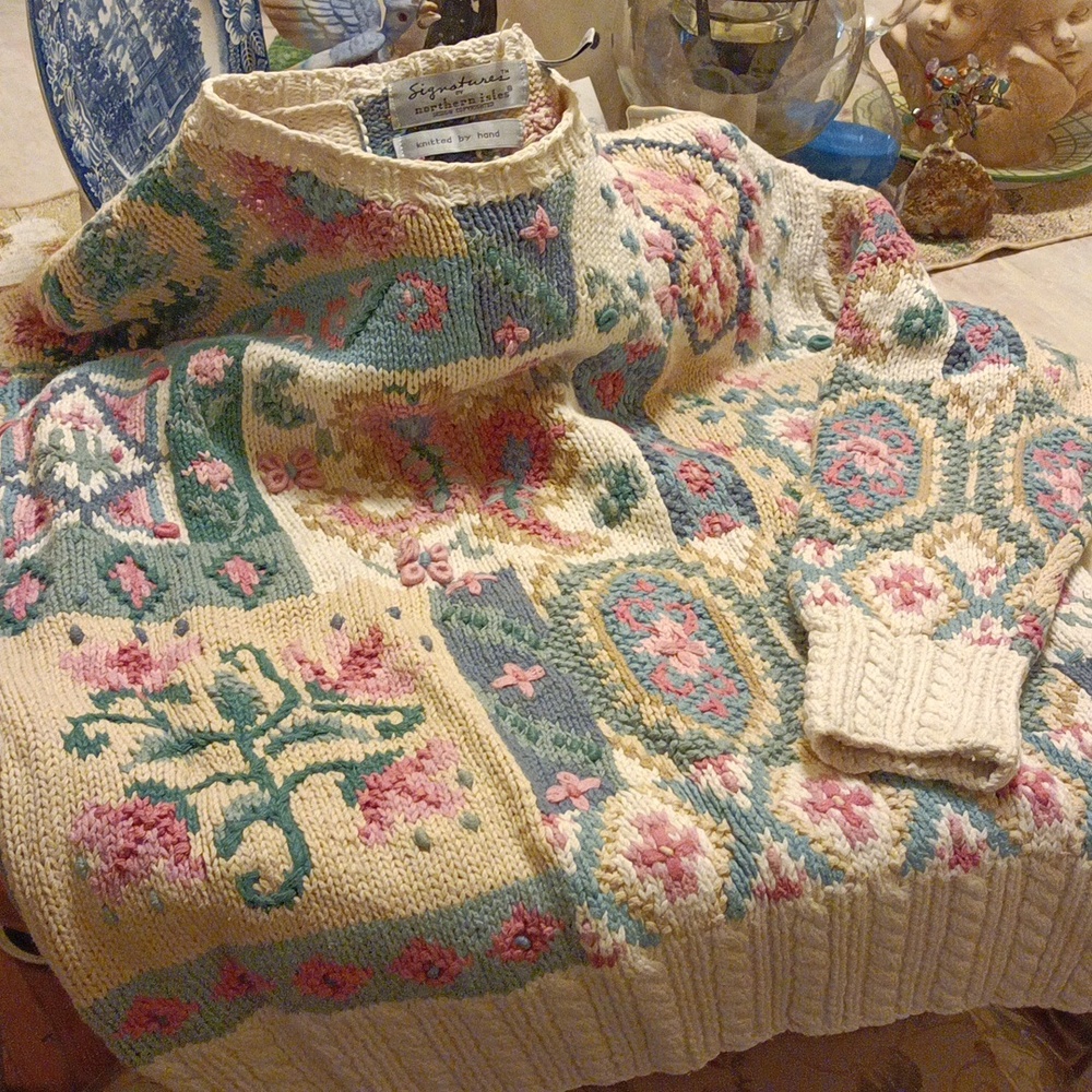 Ladies old fashion sweater